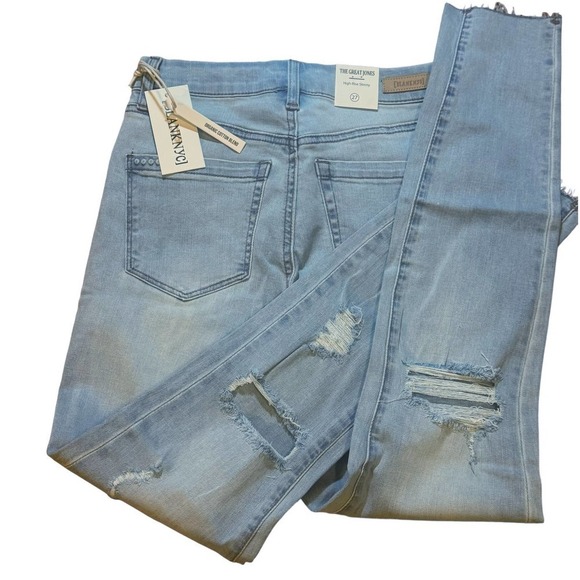 Blank NYC Exposed Button Great Jones High-Rise Skinny in Break The Cycle 27 NWT - Picture 9 of 13